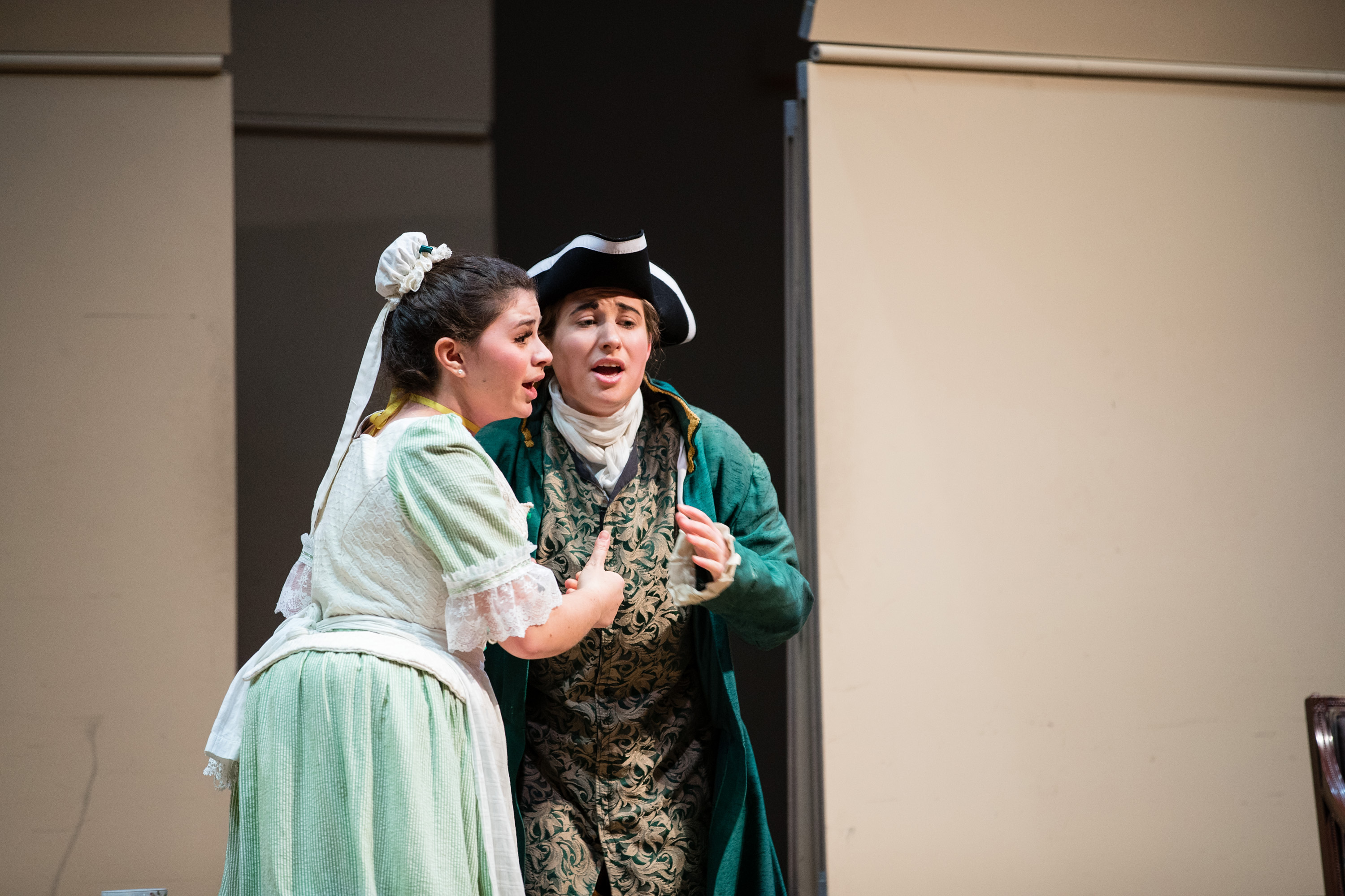 Le Nozze di Figaro, Act II, Skidmore College Opera Workshop, Saratoga Springs, New York, 2019
